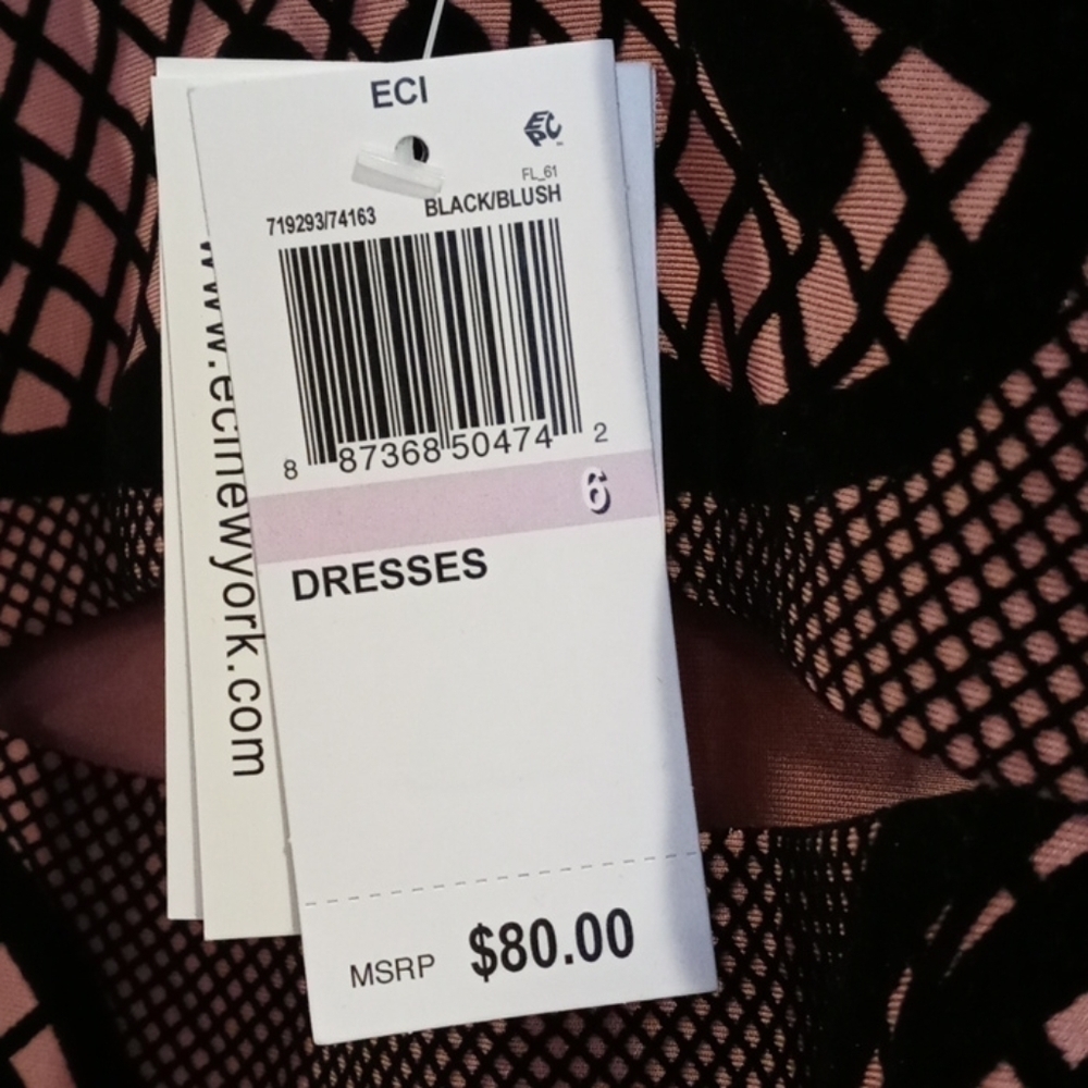 NWT ECI dress stretch size 6 - Picture 8 of 17